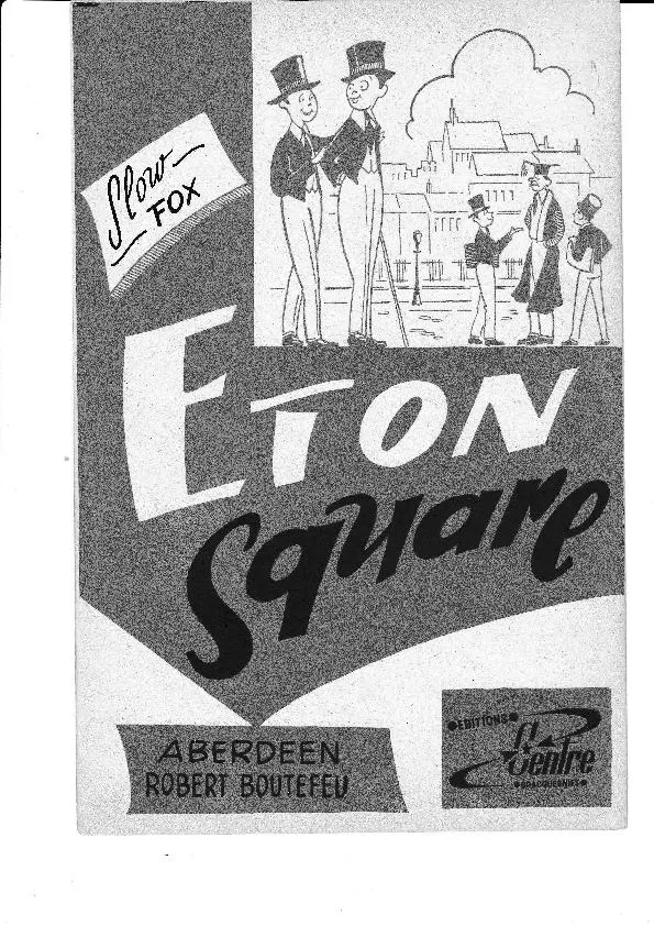 télécharger la partition d'accordéon Eton Square (Orchestration Complète) (Slow Fox) au format PDF