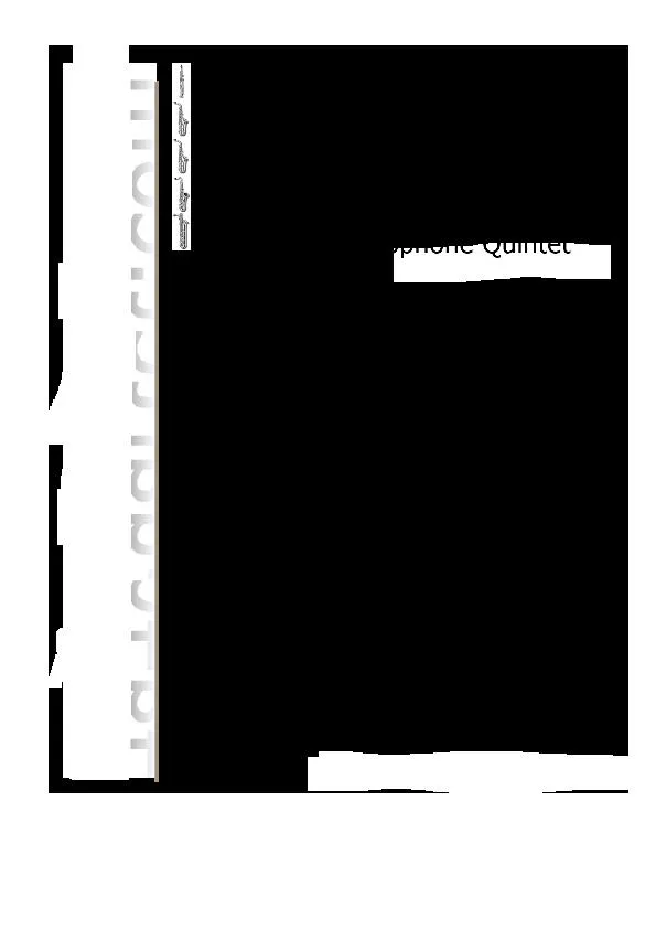 télécharger la partition d'accordéon Saxophone Quintet Sir Duke / Stewie Wonder (Parts for Soprano /Alto 1 / Alto 2 / Tenor Baritone) (Arrangement : Phillippe Marillia) au format PDF