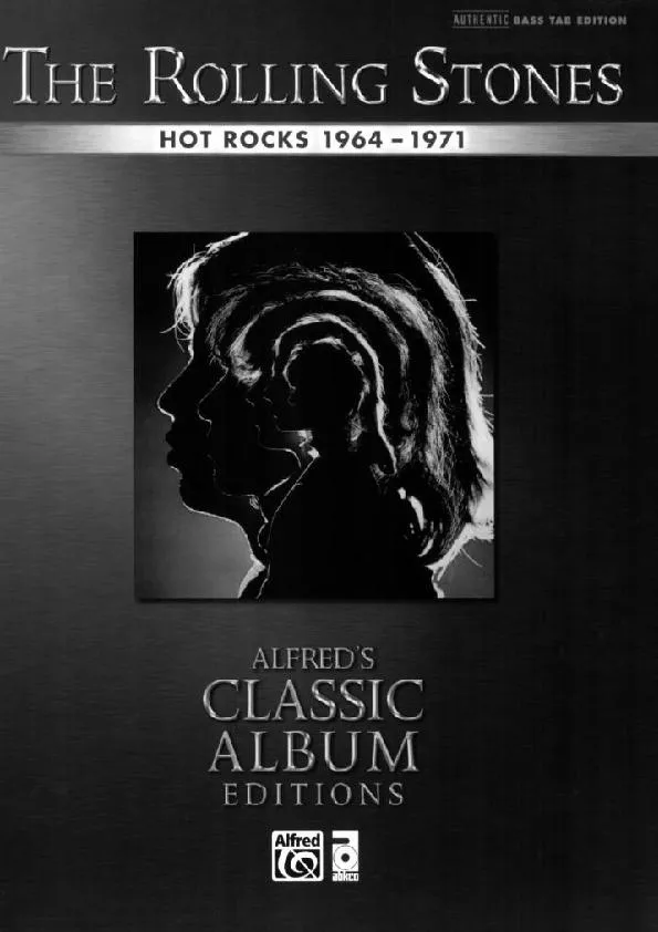 télécharger la partition d'accordéon The Rolling Stones : Hot Rocks 1964-1971 au format PDF