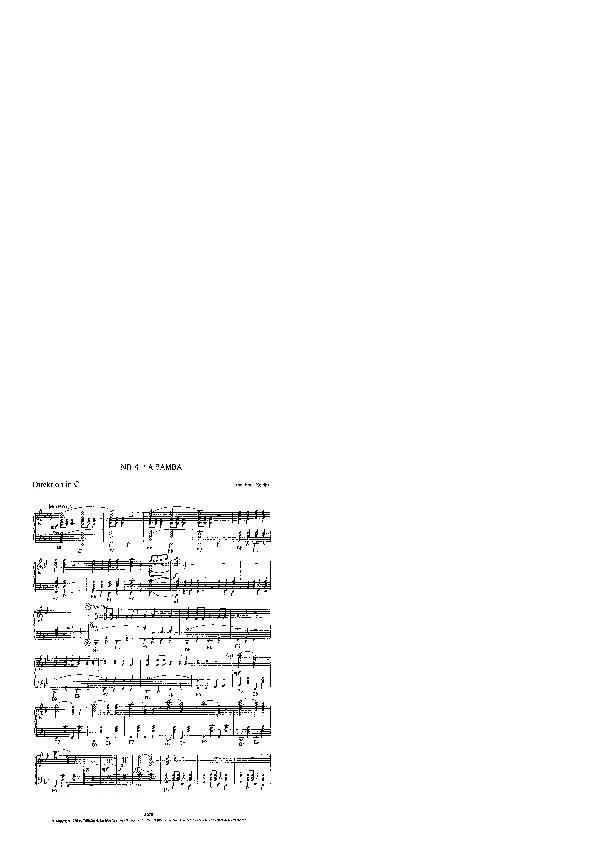 télécharger la partition d'accordéon La bamba (Arrangement : Hans Kolditz) (Chant : Ritchie Valens) au format PDF