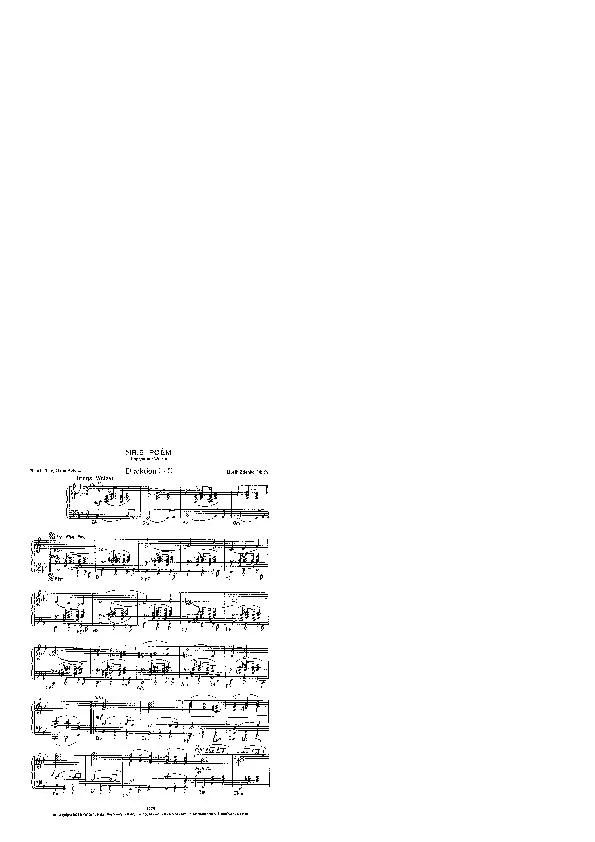 télécharger la partition d'accordéon Poèm (Arrangement : Hans Kolditz) ( Valse Lente) au format PDF