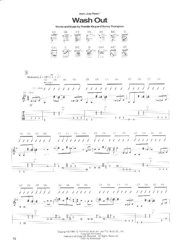 télécharger la partition d'accordéon Wash out (Swing Madison Instrumental) au format PDF