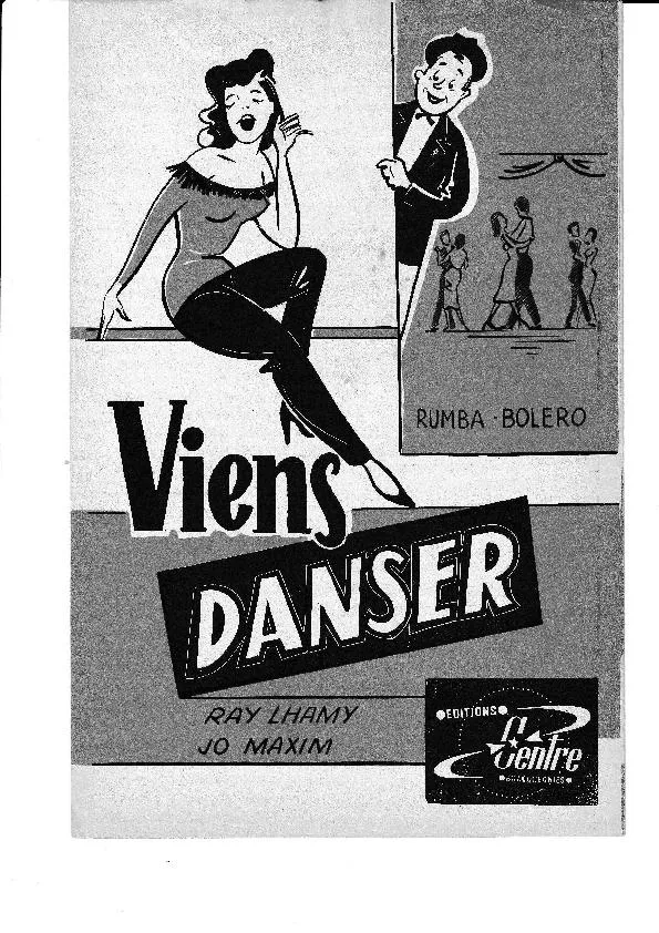 télécharger la partition d'accordéon Viens Danser (Orchestration Complète) (Rumba Boléro) au format PDF