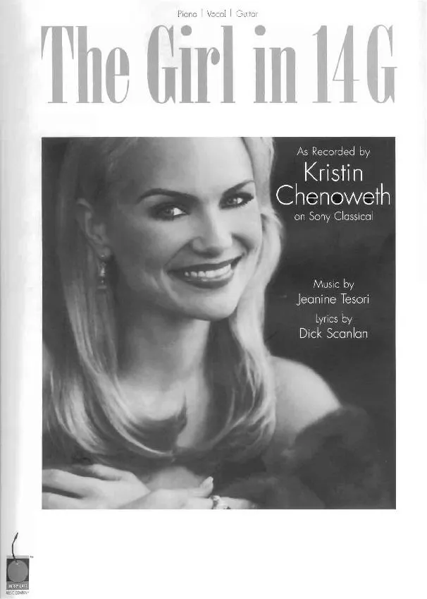 télécharger la partition d'accordéon The Girl in 14G (By Kristin Chenoweth and Jeanine Tesori) (Piano / Vocal / Guitare) au format PDF