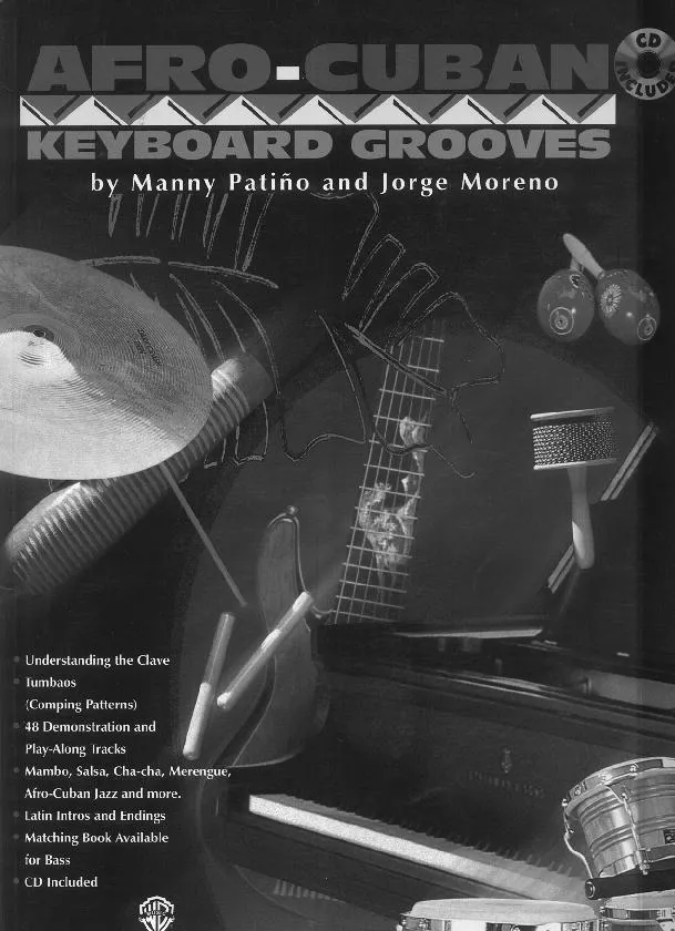 télécharger la partition d'accordéon Afro Cuban / Keyboard Grooves by Manny Patiño and Jorge Moreno au format PDF