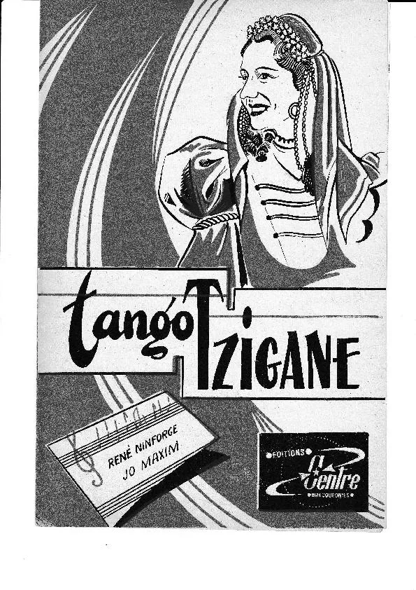 télécharger la partition d'accordéon Tango Tzigane (Orchestration) au format PDF