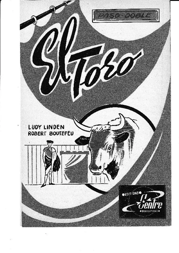 télécharger la partition d'accordéon El Toro (Orchestration) (Paso Doble) au format PDF