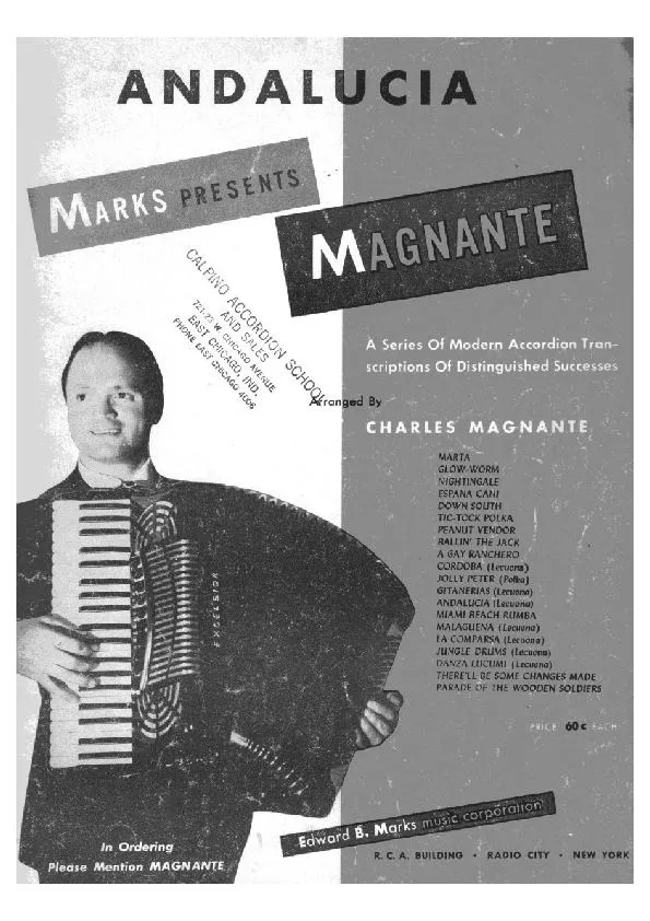 télécharger la partition d'accordéon Carl Maria von Weber : Invitation To The Dance / Accordion Transcriptions of Modern and Standard Clasics (Arrangement : Charles Magnante) au format PDF