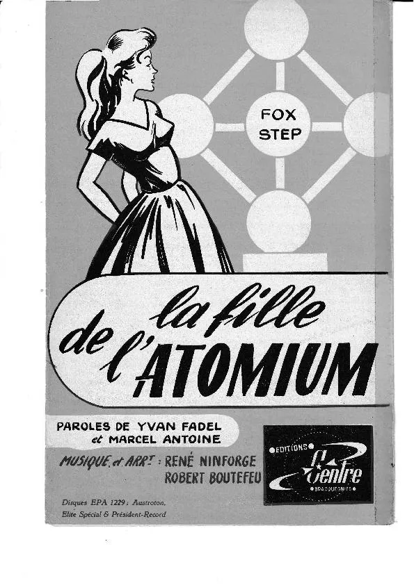 télécharger la partition d'accordéon La fille de L'atomium (Arrangement : Robert Boutefeu) (Orchestration) (Fox Step) au format PDF