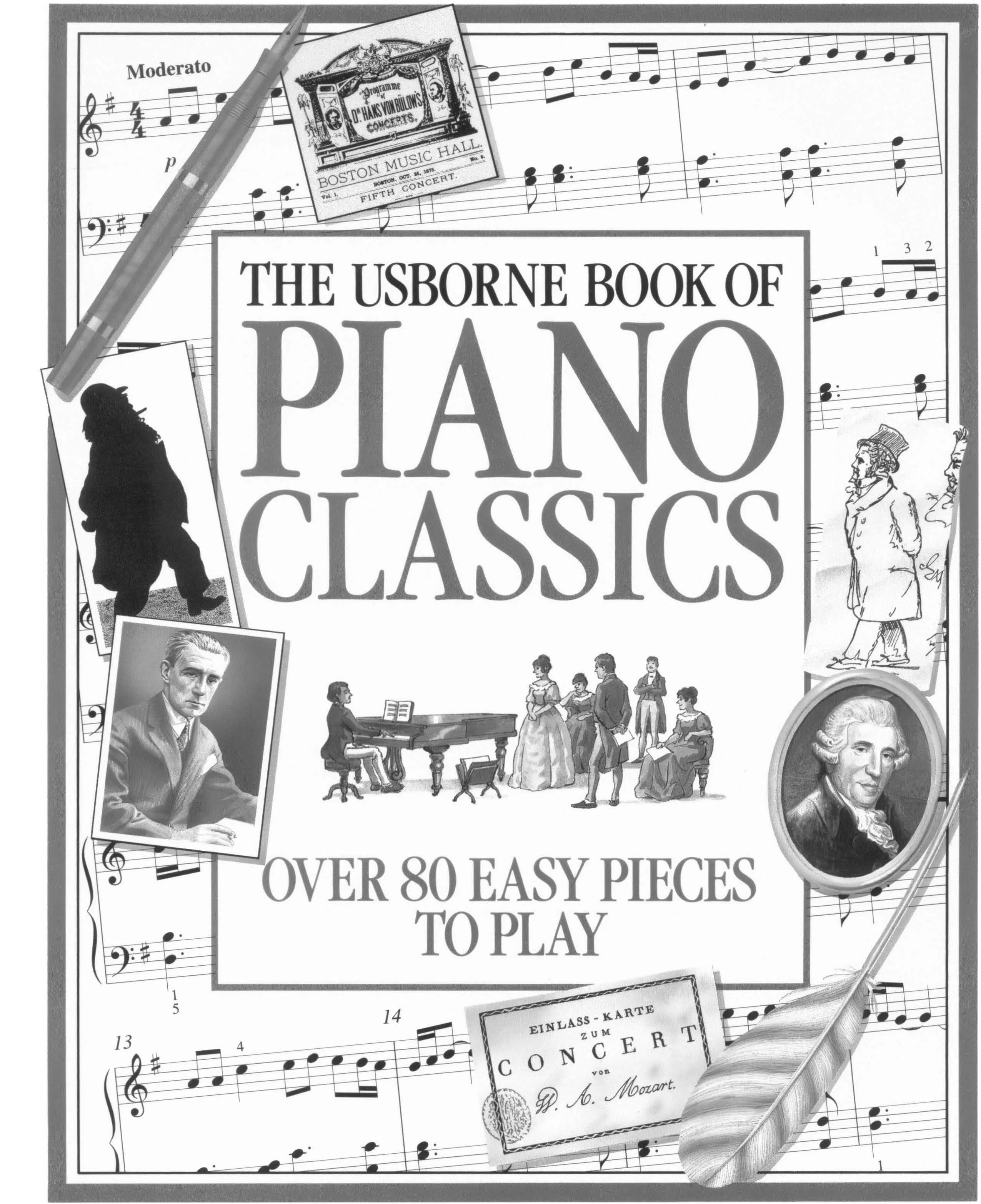télécharger la partition d'accordéon The Usborne Book Of Piano Clasics / Over 80 Easy Pieces To Play (Arrangement : Daniel Scott and Caroline Phipps) au format PDF