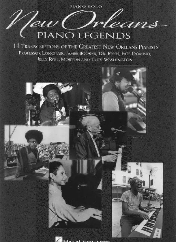 télécharger la partition d'accordéon New Orleans Piano Legends : 11 Transcriptions of The Greatest New Orleans Pianists au format PDF