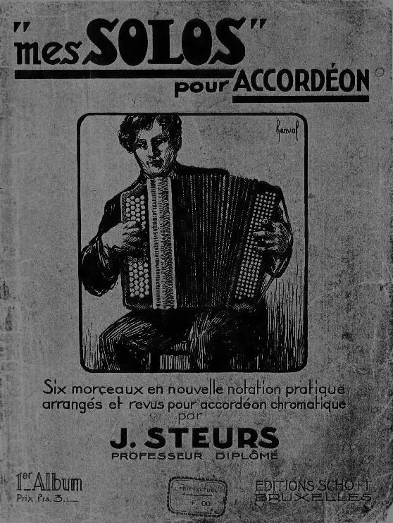 télécharger la partition d'accordéon Plaisir des bois au format PDF