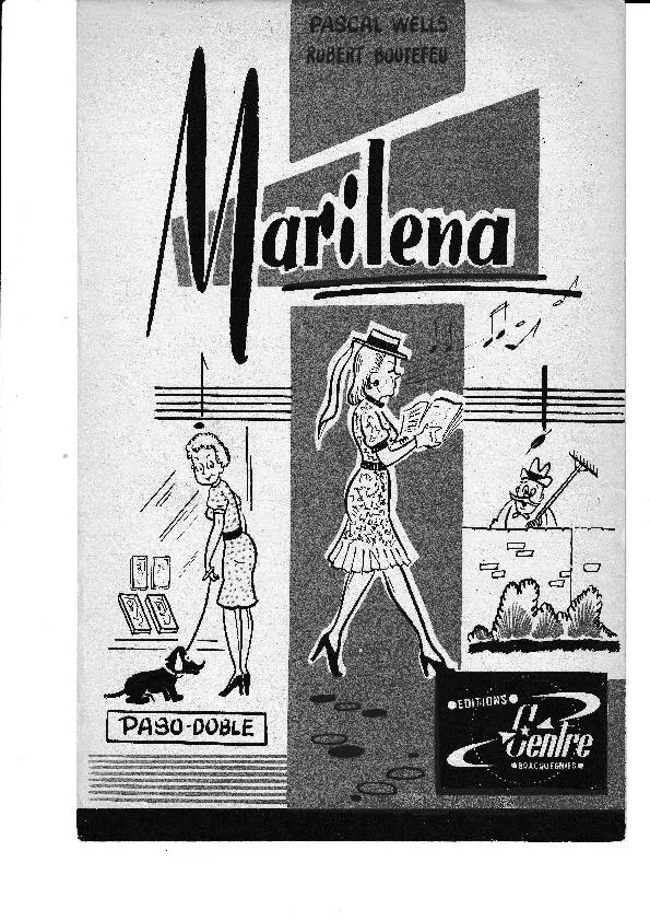 télécharger la partition d'accordéon Mariléna (Orchestration) (Paso Doble) au format PDF