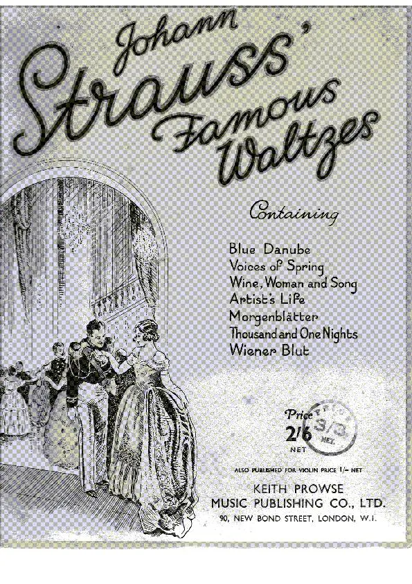 télécharger la partition d'accordéon Famous Waltzes for Pianoforte / Edited and arranged by Ernest Haywood (7 Titres) (Piano) au format PDF