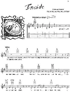 télécharger la partition d'accordéon Inside (Chant : Peter & Paul & Mary) (Country Quickstep) au format PDF