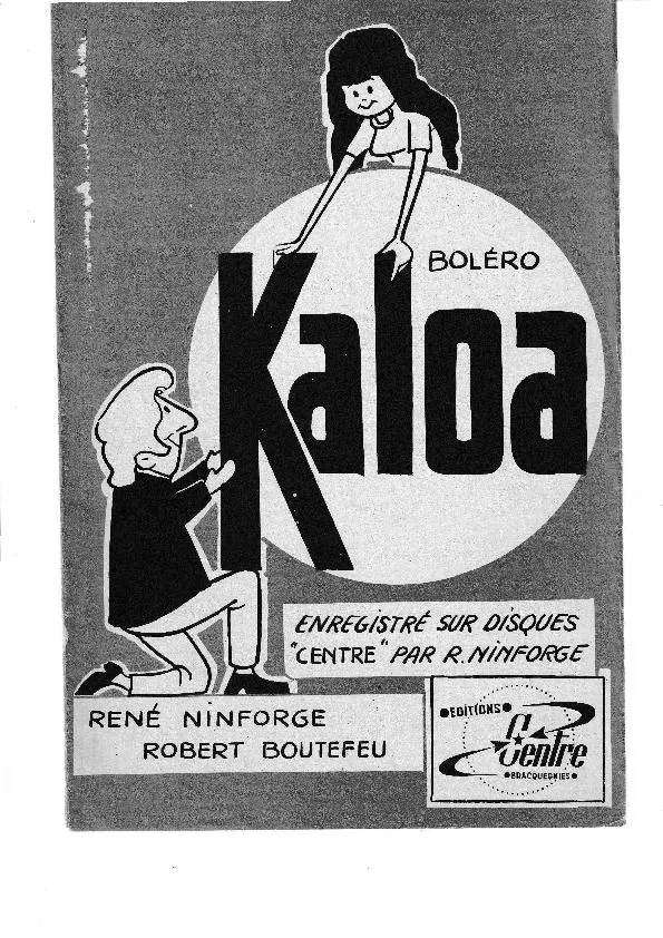 télécharger la partition d'accordéon Kaloa (Orchestration) (Boléro) au format PDF