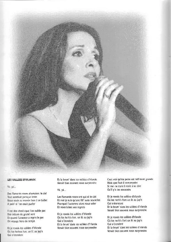télécharger la partition d'accordéon Les vallées d'Irlande (Chant : Hélène Ségara) (Slow) au format PDF