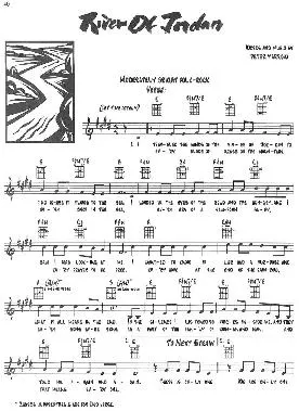 télécharger la partition d'accordéon River of Jordan (Chant : Peter & Paul & Mary) (Boléro) au format PDF