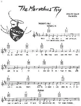 télécharger la partition d'accordéon The marvelous toy (Chant : Peter & Paul & Mary) (Country Quickstep) au format PDF
