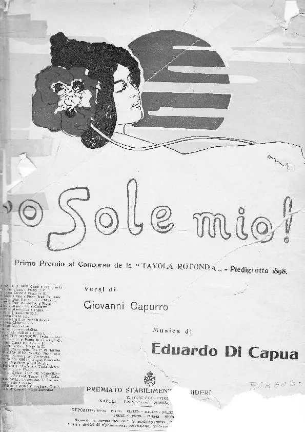 télécharger la partition d'accordéon O sole mio (Arrangement : Giovanni Capurro) au format PDF