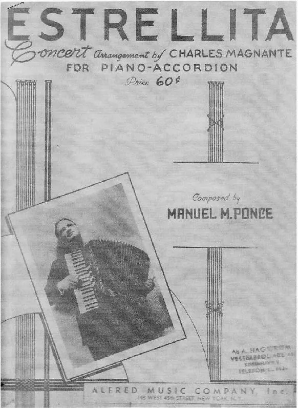 télécharger la partition d'accordéon Estrellita (Little Star) (Arrangement : Charles Magnante) au format PDF
