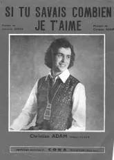 télécharger la partition d'accordéon Si tu savais combien je t'aime (Arrangement : Jack Donder) (Slow) au format PDF