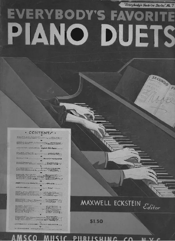 télécharger la partition d'accordéon Evrybody's Favorite / Piano Duets / (Duet Collection 1) (Everybody's Favorite Series n°7) (20 Titres) au format PDF