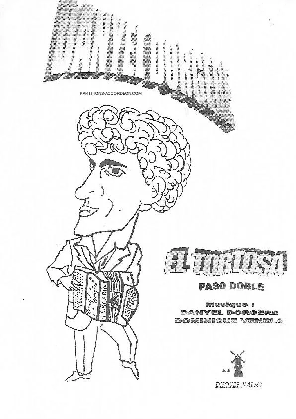 télécharger la partition d'accordéon El tortosa (Paso Doble) au format PDF