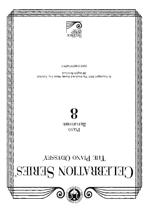 télécharger la partition d'accordéon Celebration Series : The Piano Odyssey (Répertoire 8) (27 Titres) au format PDF