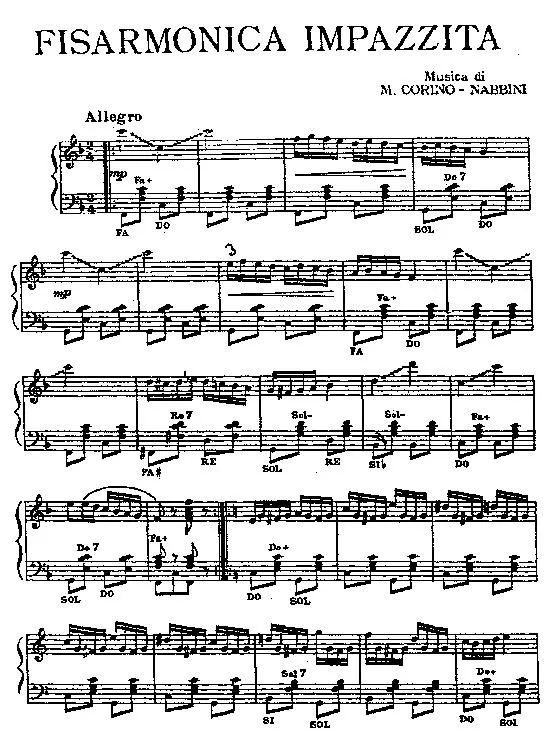 télécharger la partition d'accordéon Fisarmonica Impazzita (Polka) au format PDF