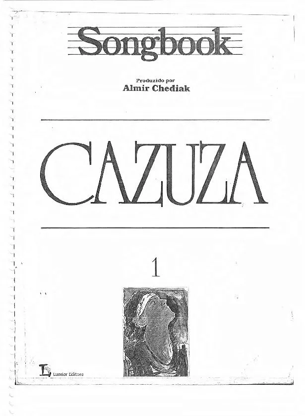 télécharger la partition d'accordéon Recueil : Cazuza (Volume 1) (108 Titres)  au format PDF