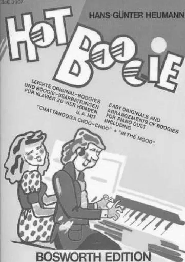 télécharger la partition d'accordéon Hans Günter Heumann : Hot Boogie (Piano) au format PDF