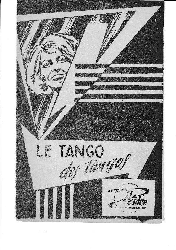 télécharger la partition d'accordéon Le Tango des Tangos (Orchestration Complète) au format PDF