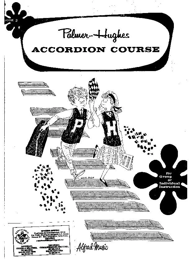 télécharger la partition d'accordéon Accordion Course by Bill Palmer and Bill Hughes (Book 2) au format PDF