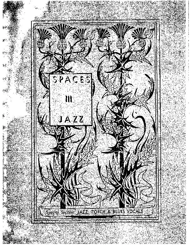 télécharger la partition d'accordéon Spaces  Jazz (Volume III) (Special Section : Jazz / Torch / and Blues / Vocals) (Piano) au format PDF