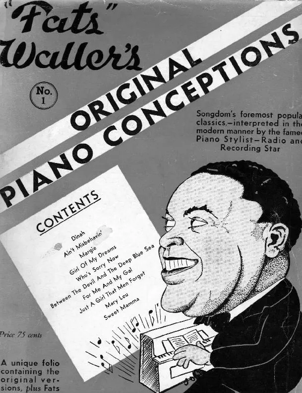 télécharger la partition d'accordéon Fats Waller's Original Piano Conceptions (10 Titres) au format PDF