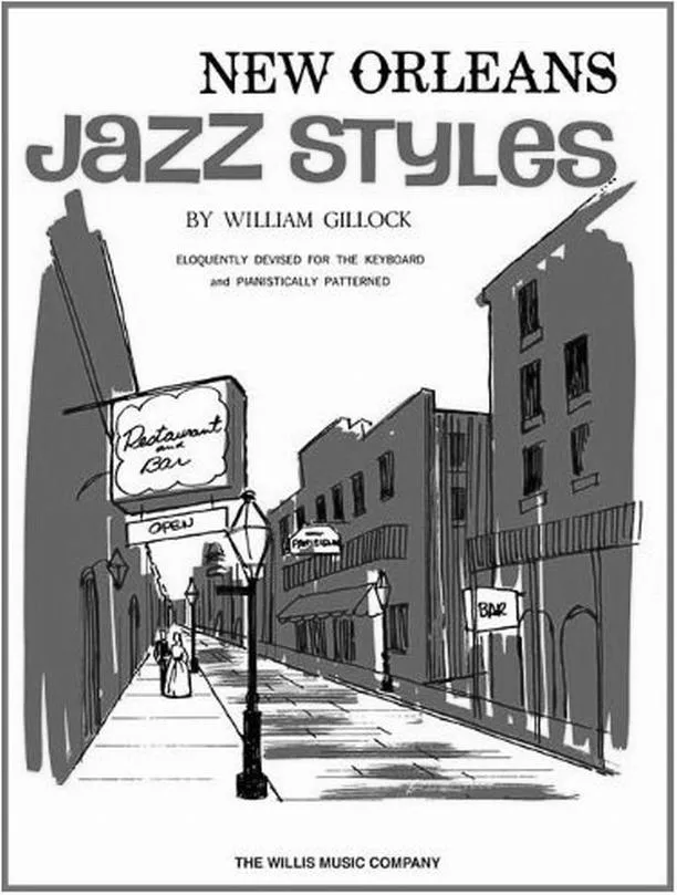 télécharger la partition d'accordéon New Orleans Jazz Styles by William Gillock au format PDF