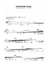 télécharger la partition d'accordéon Anniversary song (Valse) au format PDF