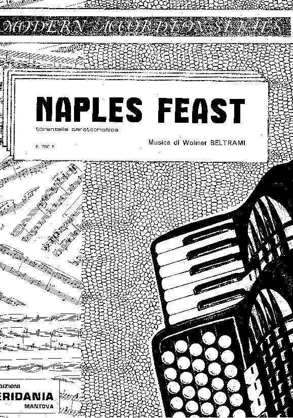 télécharger la partition d'accordéon Naples Feast (Tarantella Caratteristica) (Modern Accordeon Series) (Accordéon) au format PDF