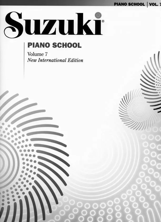 télécharger la partition d'accordéon Suzuki : Piano School (Volume 7) au format PDF