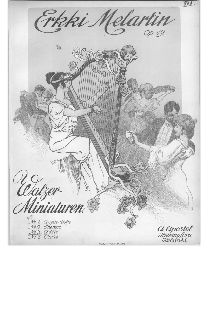 télécharger la partition d'accordéon Adèle (Du Walzer-Miniaturen) (Valse) au format PDF