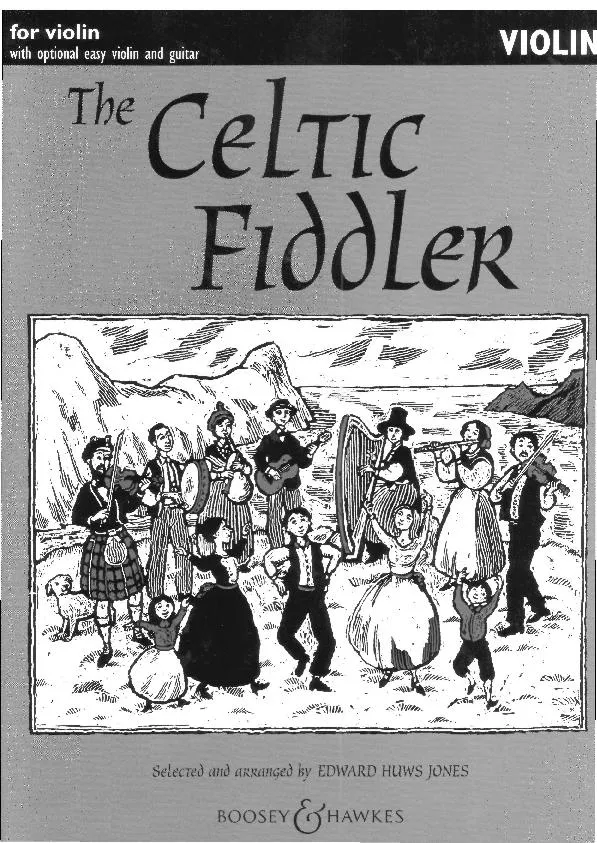 télécharger la partition d'accordéon The Celtic Fiddler (Arranged by : Edward Huws Jones) (Ireland / Isle Of Man / Galicia / Wales / Brittany / Cornwall / Scotland) (For Violin and Guitar) au format PDF