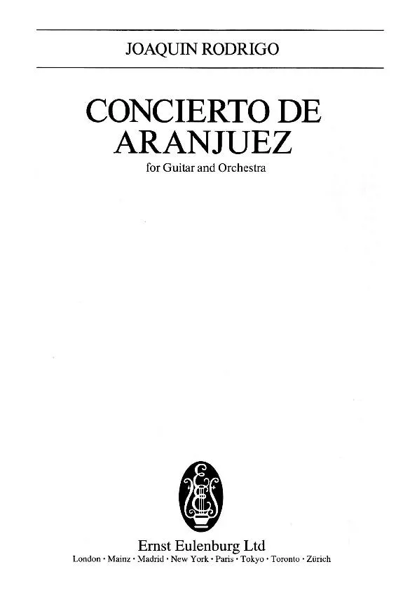 télécharger la partition d'accordéon Concierto de Aranjuez (Pour Guitare et Orchestre) au format PDF