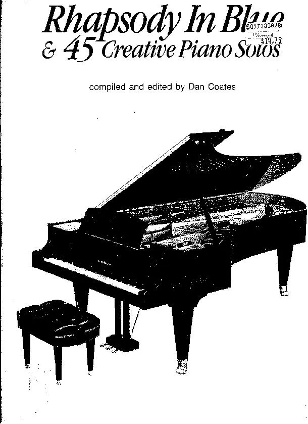 télécharger la partition d'accordéon Rhapsody In Blue and 45 Creative Piano Solos (Compiled and Edited by : Dan Caotes) au format PDF