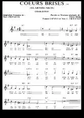 télécharger la partition d'accordéon Cœurs brisés (Heartbreaker) (Charleston Chanté) au format PDF