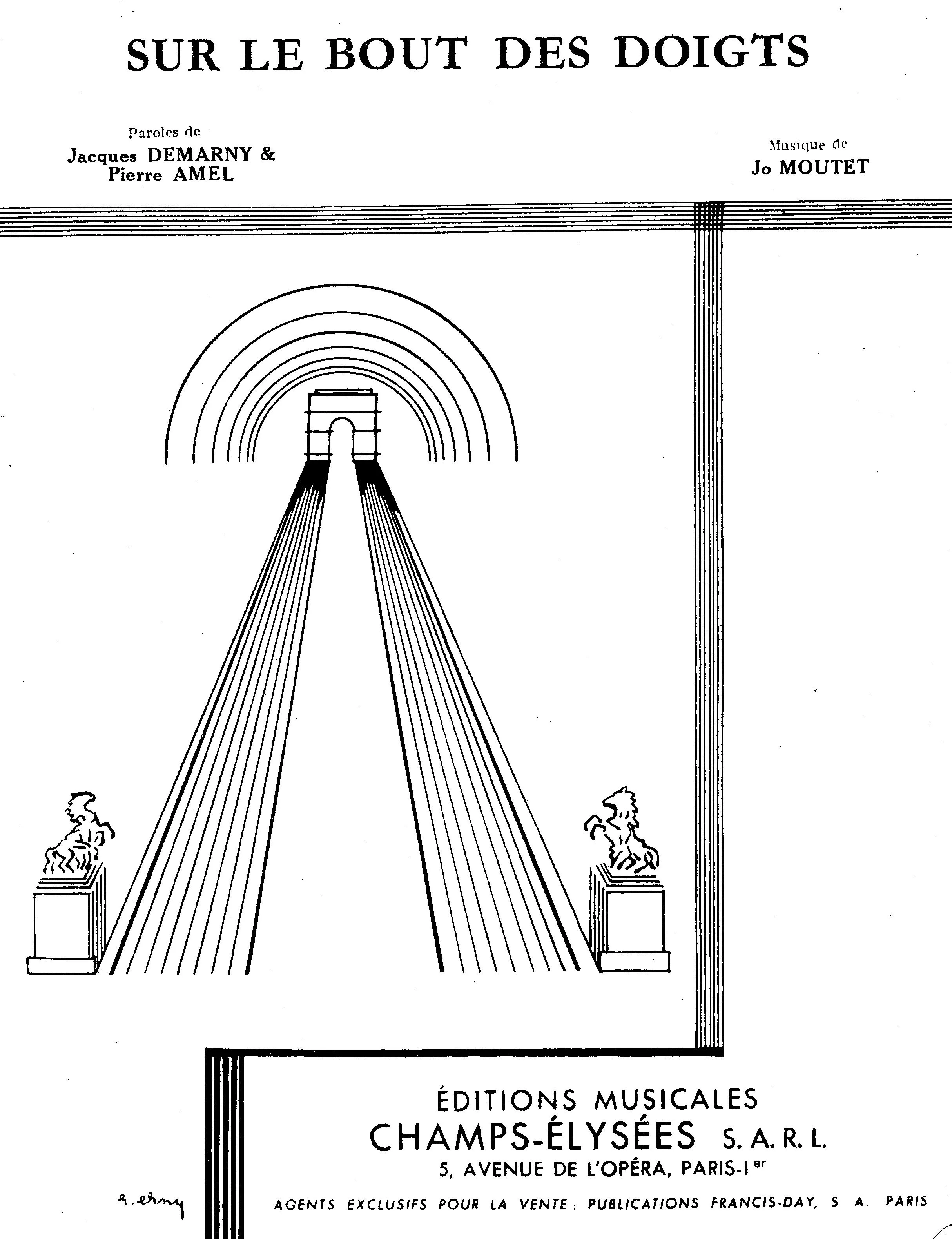 télécharger la partition d'accordéon Sur le bout des doigts (Valse Jazz) au format PDF
