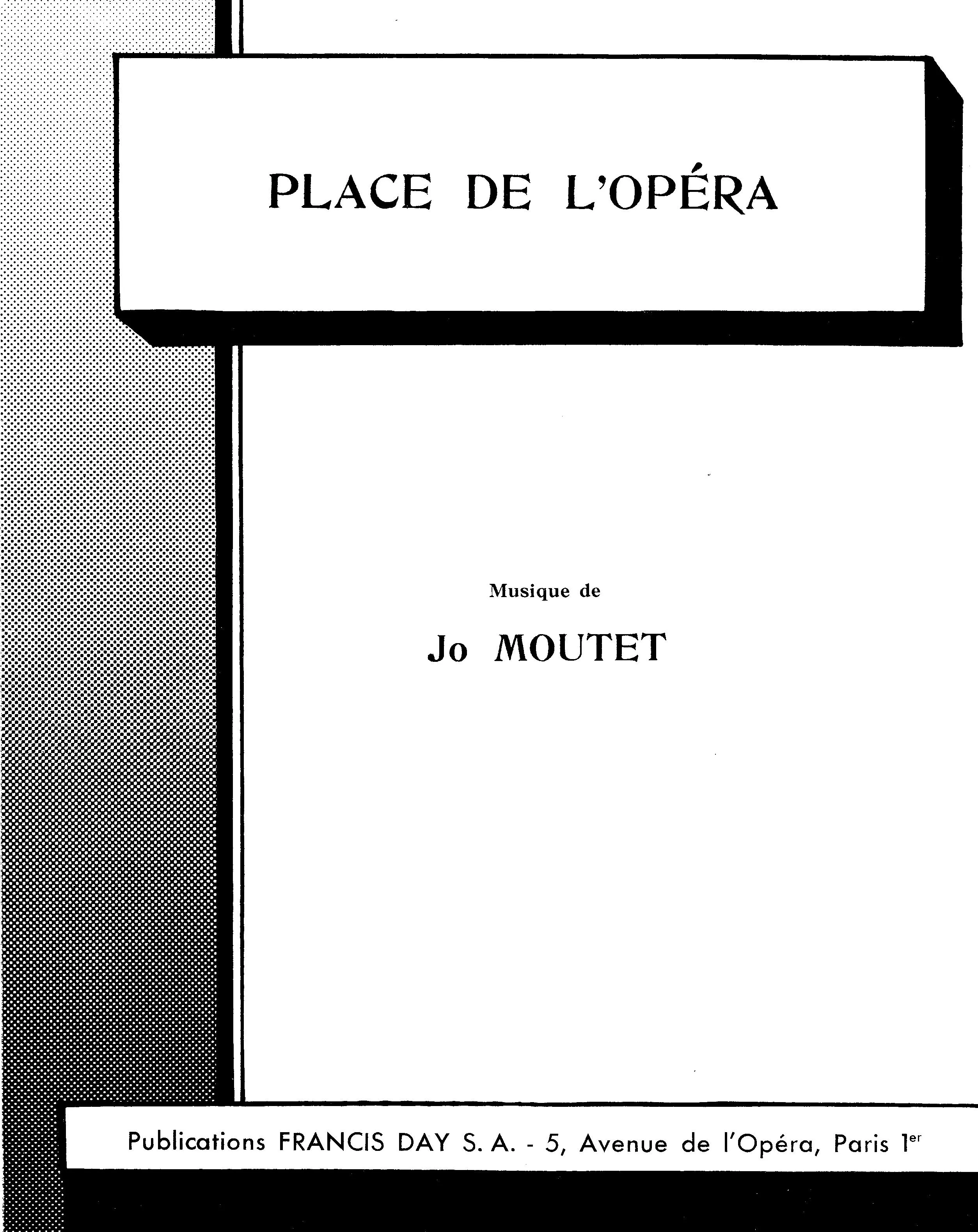 télécharger la partition d'accordéon Place de l'Opéra (Valse) au format PDF