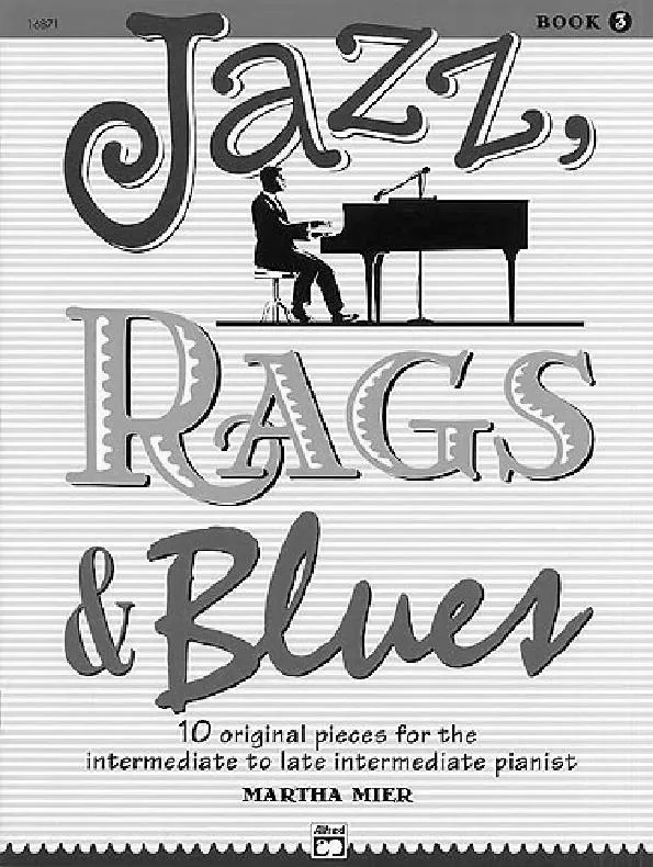 télécharger la partition d'accordéon Jazz Rags and Blues (10 original pieces for the intermediate to late intermediate pianist) (Book) (10 Titres) (Piano) au format PDF