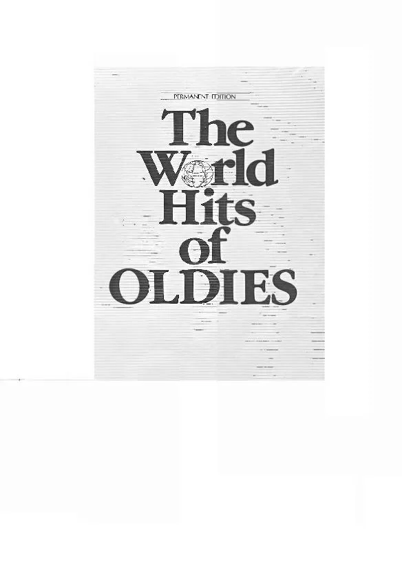 télécharger la partition d'accordéon The World hits of Oldies (Piano) au format PDF