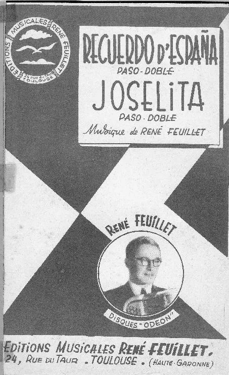 télécharger la partition d'accordéon Recuerdo d'España + Joselita (Paso Doble) au format PDF